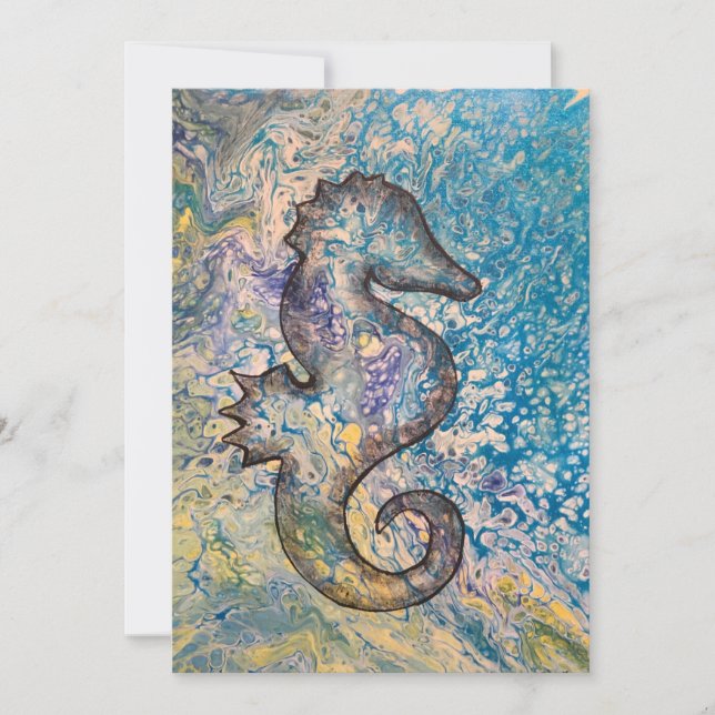 Seahorse Note Cards (Front)