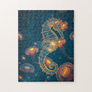 Seahorse ocean jigsaw puzzle