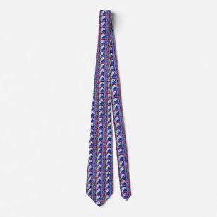 Seahorse Painting Tie