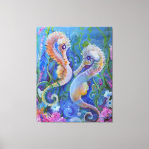 Seahorse Paradise Canvas Print
