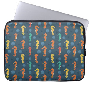 Seahorse Pattern Laptop Sleeve