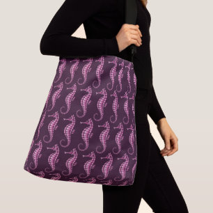 Seahorse Pink Crossbody Bag