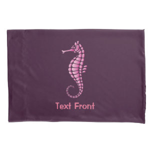 Seahorse Pink Pillowcase