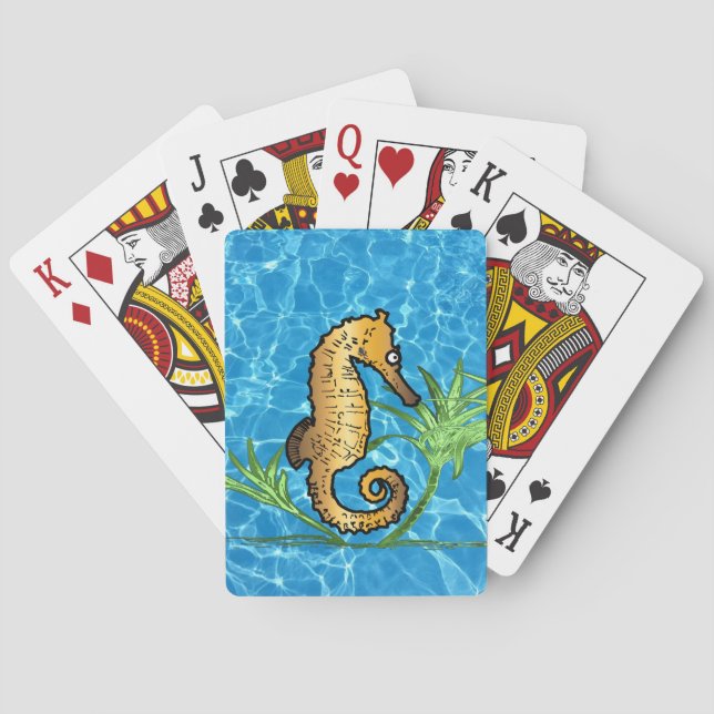 Seahorse Playing Cards (Back)