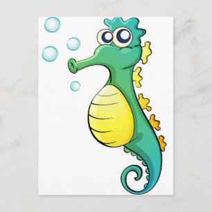 Seahorse Postcard