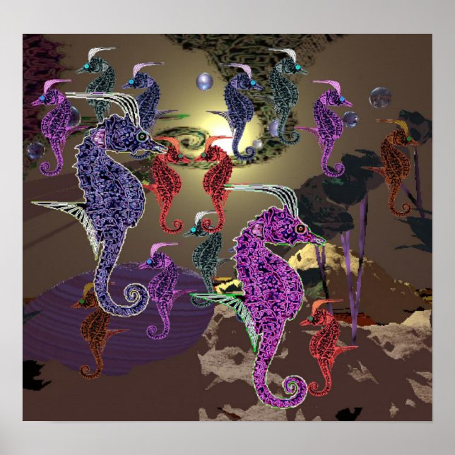 Seahorse Poster (Front)