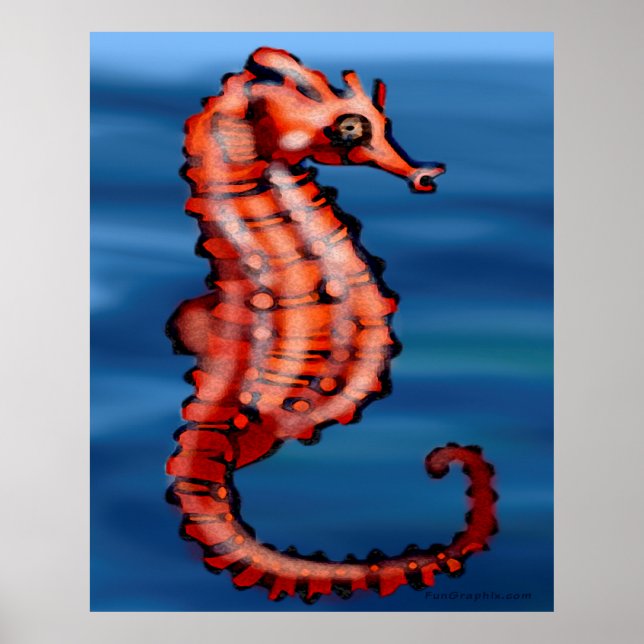Seahorse Poster (Front)