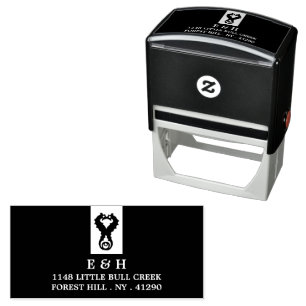 Seahorse Romance Self-inking Stamp