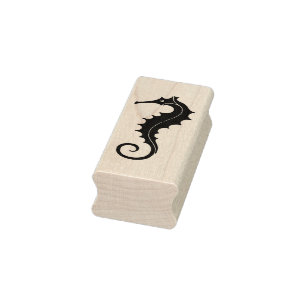 Seahorse Rubber Stamp