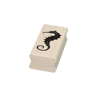 Seahorse Rubber Stamp