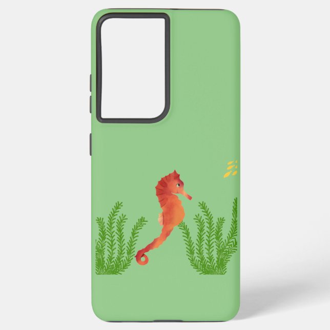 Seahorse Samsung Galaxy S21 Ultra Case (Back)