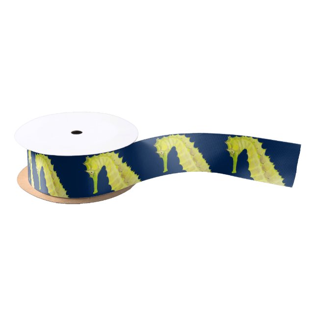 Seahorse Satin Ribbon (Spool)