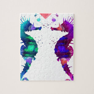 Seahorse, Seahorse in love Jigsaw Puzzle