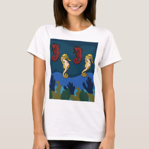 Seahorse Sealife Ocean Fish Animal T-Shirt