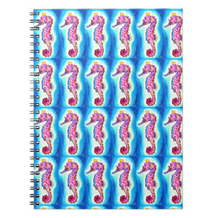 Seahorse Spiral Notebook