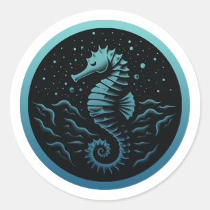 Seahorse sticker