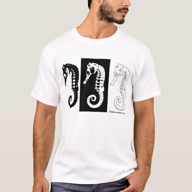 Seahorse Study T-Shirt (Front)