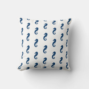 Seahorse Throw Pillow