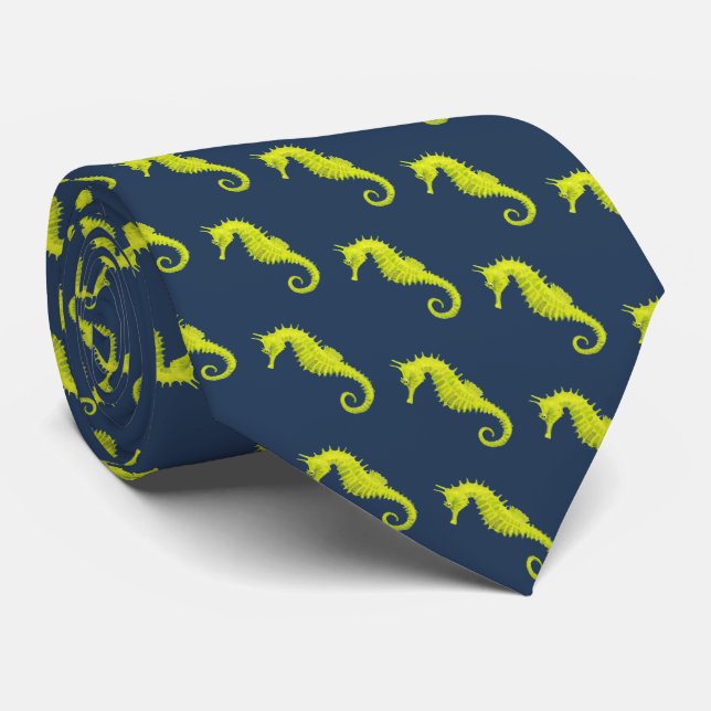 Seahorse Tie (Rolled)