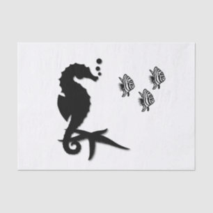 Seahorse Tissue Paper