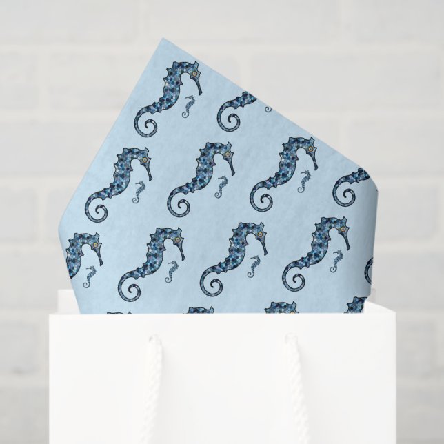 Seahorse Tissue Paper (Gift Bag)