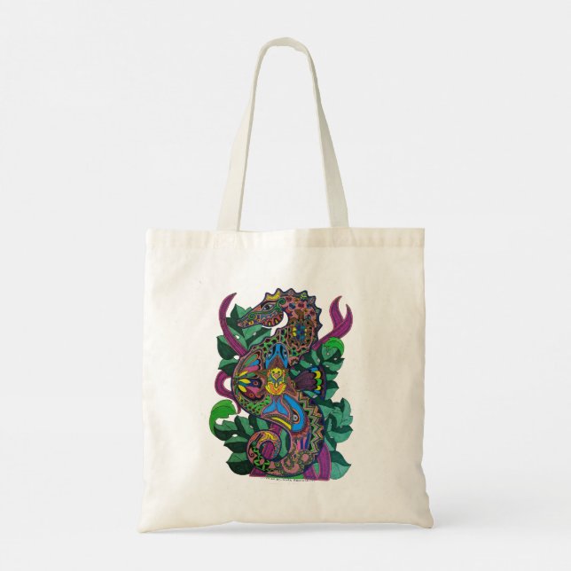 Seahorse Tote Bag (Back)