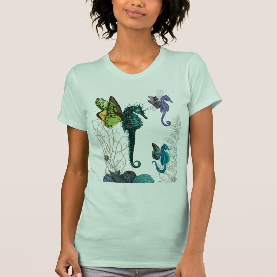 Seahorse Trio With Wings T-Shirt