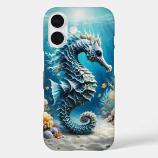 Seahorse underwater iPhone 16 case