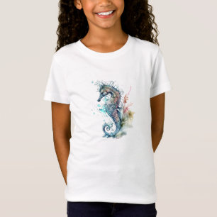 seahorse watercolor  T-Shirt