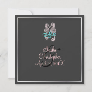 Seahorse Wedding Invitations