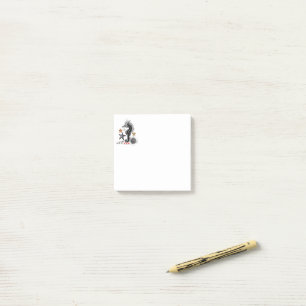 SEAHORSE WITH STARFISH POST-IT NOTES
