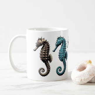 Seahorses coffee mug