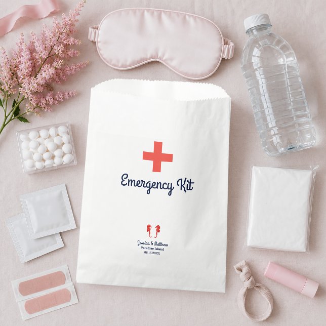 Seahorses Emergency Kit for Wedding Welcome Bag (Creator Uploaded)