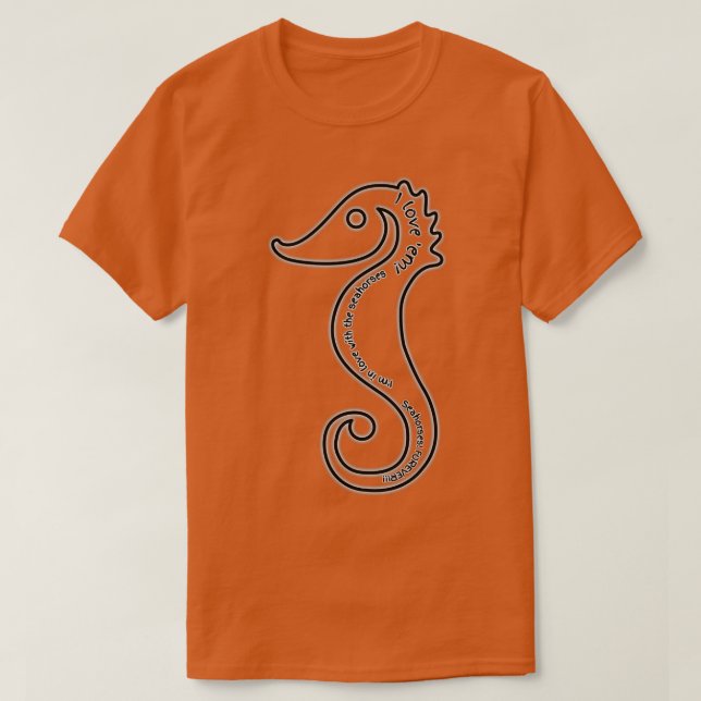 Seahorses FOREVER  T-Shirt (Design Front)