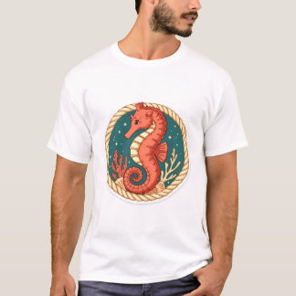 Seahorses In Sailors' Tales T-Shirt