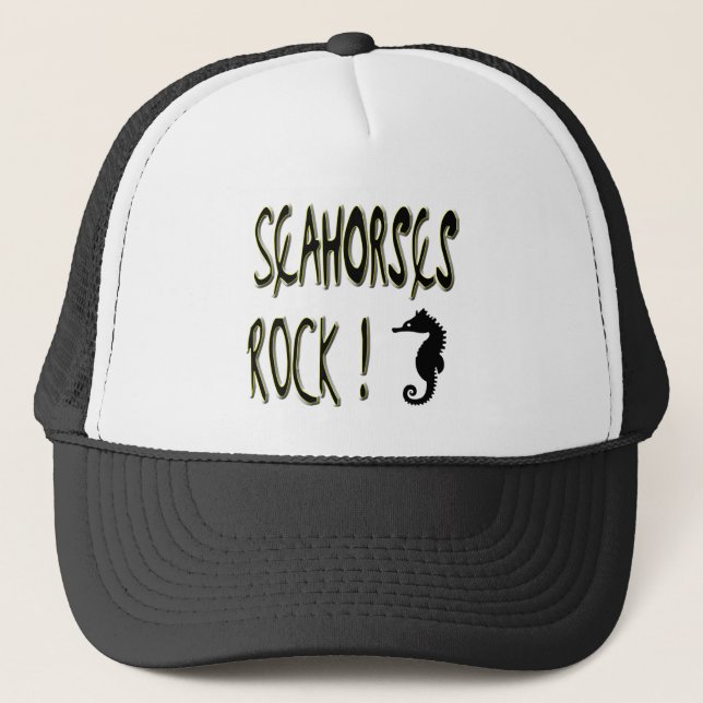 Seahorses Rock! Hat (Front)