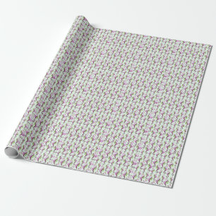 Seahorses Seamless Pattern Wrapping Paper