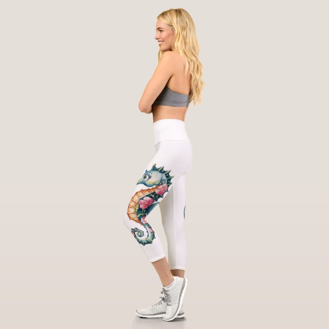 seahorses swims  capri leggings (Left)