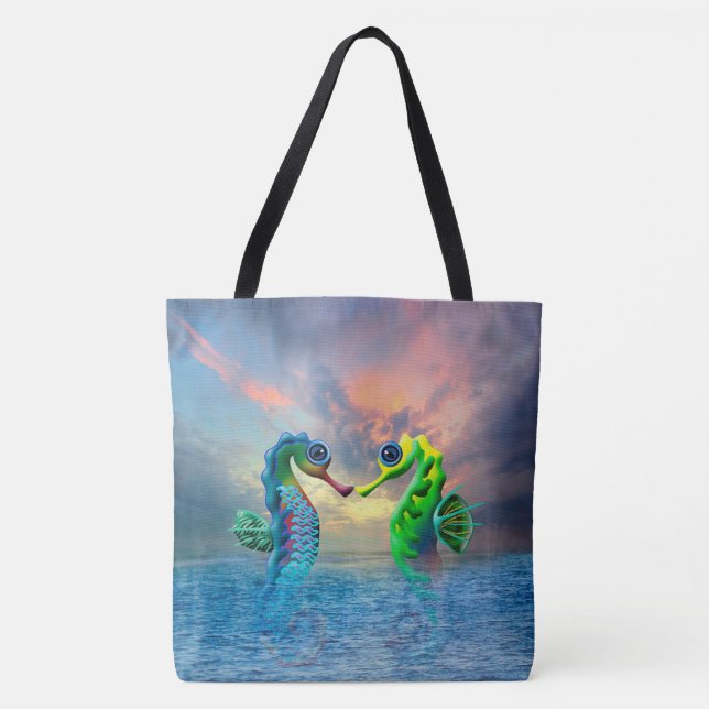 Seahorses Tote Bag (Front)