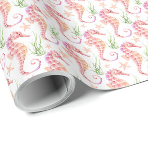 Seahorses Wrapping Paper