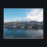 Seahouses Harbour - Postcard<br><div class="desc">Great picture of Seahouses Harbour,  set on the beautiful Northumberland coast.</div>