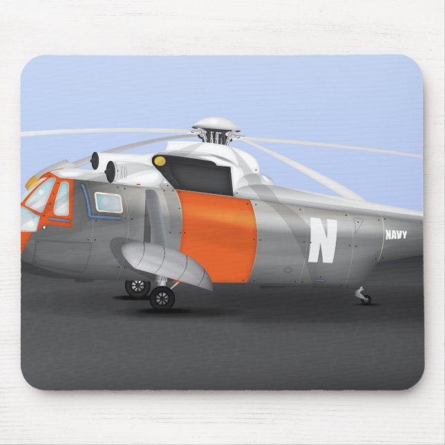 SeaKing rescue Mouse Mat (Front)