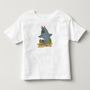 Seal as King with Crown Toddler T-Shirt