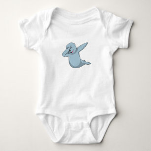Seal at Hip Hop Dance Dab Baby Bodysuit