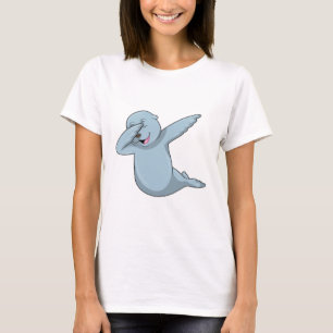 Seal at Hip Hop Dance Dab T-Shirt