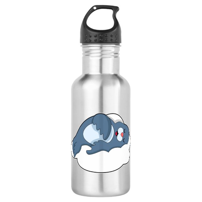 Seal at Sleeping on Cloud 710 Ml Water Bottle (Front)