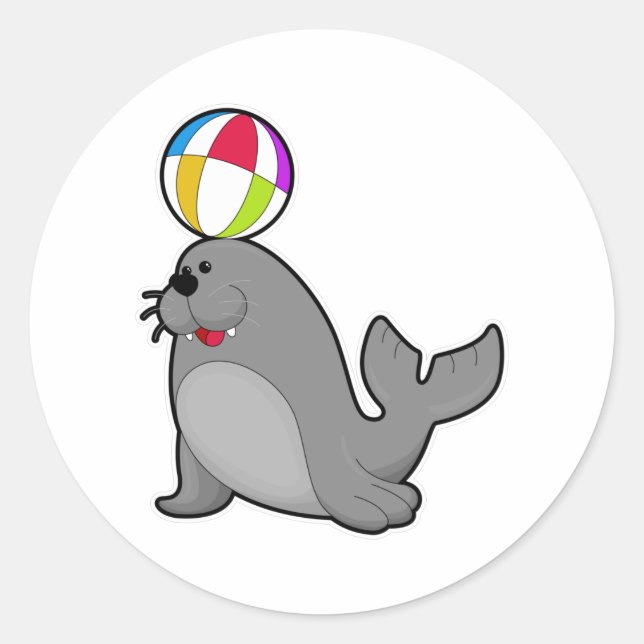 Seal at Water sports with Water polo (Front)