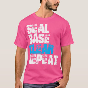 Seal Base Clear Repeat Auto Painter T-Shirt