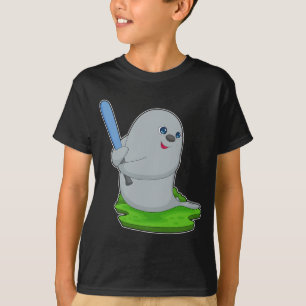 Seal Baseball Baseball bat T-Shirt