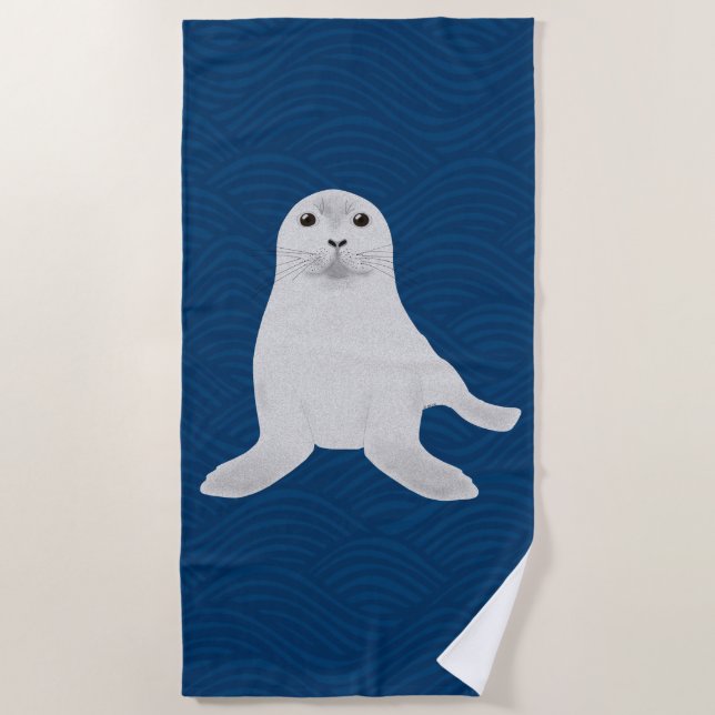 Seal Beach Towel (Front)